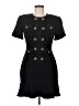 Self-Portrait Tweed Black Knit Mini Dress Size M - photo 1