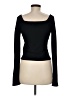 Madewell Black Long Sleeve Top Size M - photo 2