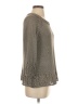 Curio Gray 3/4 Sleeve Top Size S - photo 4