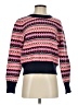 J.Crew Print Blue Pullover Sweater Size S - photo 1