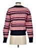 J.Crew Print Blue Pullover Sweater Size S - photo 2
