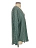 Joie 100% Silk Green Long Sleeve Silk Top Size S - photo 4