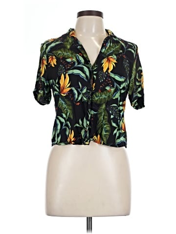 Olivaceous Short Sleeve Blouse (view 1)
