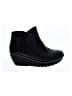 Skechers 100% Leather Black Wedges Size 8 1/2 - photo 1