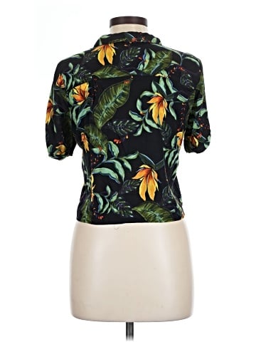 Olivaceous Short Sleeve Blouse (view 2)