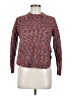Madewell Tweed Orange Space-Dyed Birchmont Side-Button Pullover Sweater Size M - photo 1
