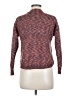 Madewell Tweed Orange Space-Dyed Birchmont Side-Button Pullover Sweater Size M - photo 2