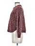 Madewell Tweed Orange Space-Dyed Birchmont Side-Button Pullover Sweater Size M - photo 5
