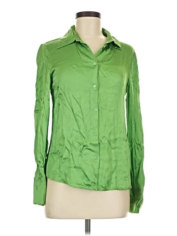 Massimo Dutti Long Sleeve Blouse (view 1)