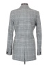 ALLSAINTS Checkered-gingham Gray Blazer Size 0 - photo 2