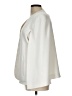 Zara 100% Polyester Ivory Blazer Size L - photo 5
