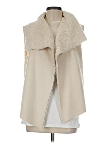 Ann Taylor LOFT Outlet Faux Fur Vest (view 1)