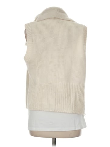 Ann Taylor LOFT Outlet Faux Fur Vest (view 2)