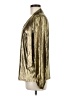 YOINS Metallic Gold Long Sleeve Blouse Size 8 - 10 - photo 5