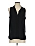 Vince Camuto 100% Polyester Black Sleeveless Blouse Size S - photo 1