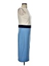 St. John Color Block Blue Casual Dress Size XXS (estimated) - photo 4