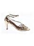 BA&SH 100% Leather Gold Sandals Size EU 39 - photo 1
