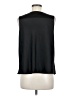 Halogen 100% Polyester Black Sleeveless Top Size M - photo 2