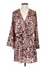 Bishop + Young 100% Polyester Animal Print Pink Casual Dress Size S - photo 1