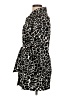 Luii Animal Print Black Casual Dress Size L - photo 5