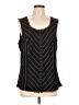 Unbranded Black Sleeveless Blouse Size L (estimated) - photo 1