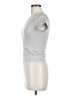 Aritzia Metallic Silver Short Sleeve T-Shirt Size M - photo 5
