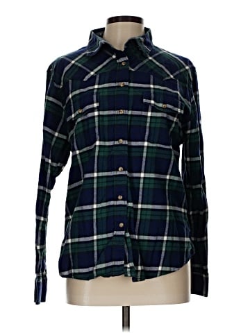 Jachs Girlfriend Long Sleeve Button-Down Shirt (view 1)