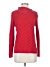 Lands' End 100% Cotton Red Turtleneck Sweater Size S - photo 1