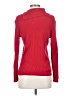Lands' End 100% Cotton Red Turtleneck Sweater Size S - photo 2