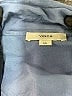 Vince. 100% Linen Blue Sleeveless Button-Down Shirt Size L - photo 6