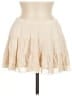 Pull&Bear Solid Ivory Casual Skirt Size M - photo 1