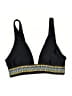 Unbranded Graphic Black Swimsuit Top Size M - photo 1