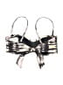 Bar III Print Black Swimsuit Top Size M - photo 2