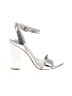 Mix No. 6 Metallic Silver Sandals Size 7 1/2 - photo 1