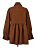 Emery Rose Brown 3/4 Sleeve Blouse Size S - photo 2