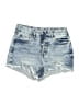 Vanilla Star Blue Denim Shorts Size 3 - photo 1