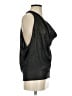 Ella Moss Silver Sleeveless T-Shirt Size XS - photo 4
