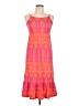 Btween 100% Polyester Orange Casual Dress Size 10 - photo 1