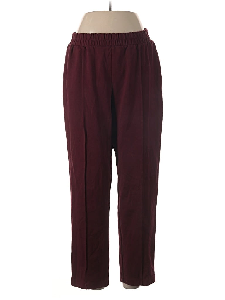 Pre-owned A New Day Casual Pants In Burgundy