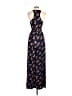 Jill Jill Stuart 100% Viscose Floral Blue Jumpsuit Size 4 - photo 2