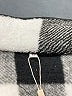Unbranded 100% Polyester Checkered-gingham Gray Black Fleece Size XL - photo 6