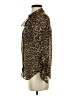 Ann Taylor Animal Print Brown Long Sleeve Blouse Size 4 - photo 5