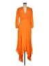 Veronica Beard Orange Casual Dress Size 8 - photo 1