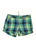 Roxy Plaid Green Shorts Size 10 - photo 1