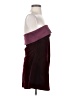 Unbranded Color Block Burgundy Cocktail Dress Size S - photo 4