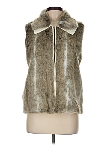 Lisa International Faux Fur Vest (view 1)
