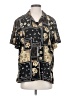 Notations 100% Polyester Print Gold Kimono Size L - photo 1