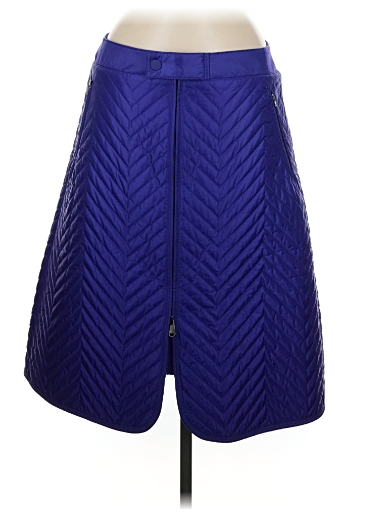 Pre-owned Athleta Formal Skirt In Blue