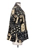 Notations 100% Polyester Print Gold Kimono Size L - photo 4