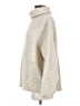 CLEO + WOLF Silver Turtleneck Sweater Size XS - photo 5